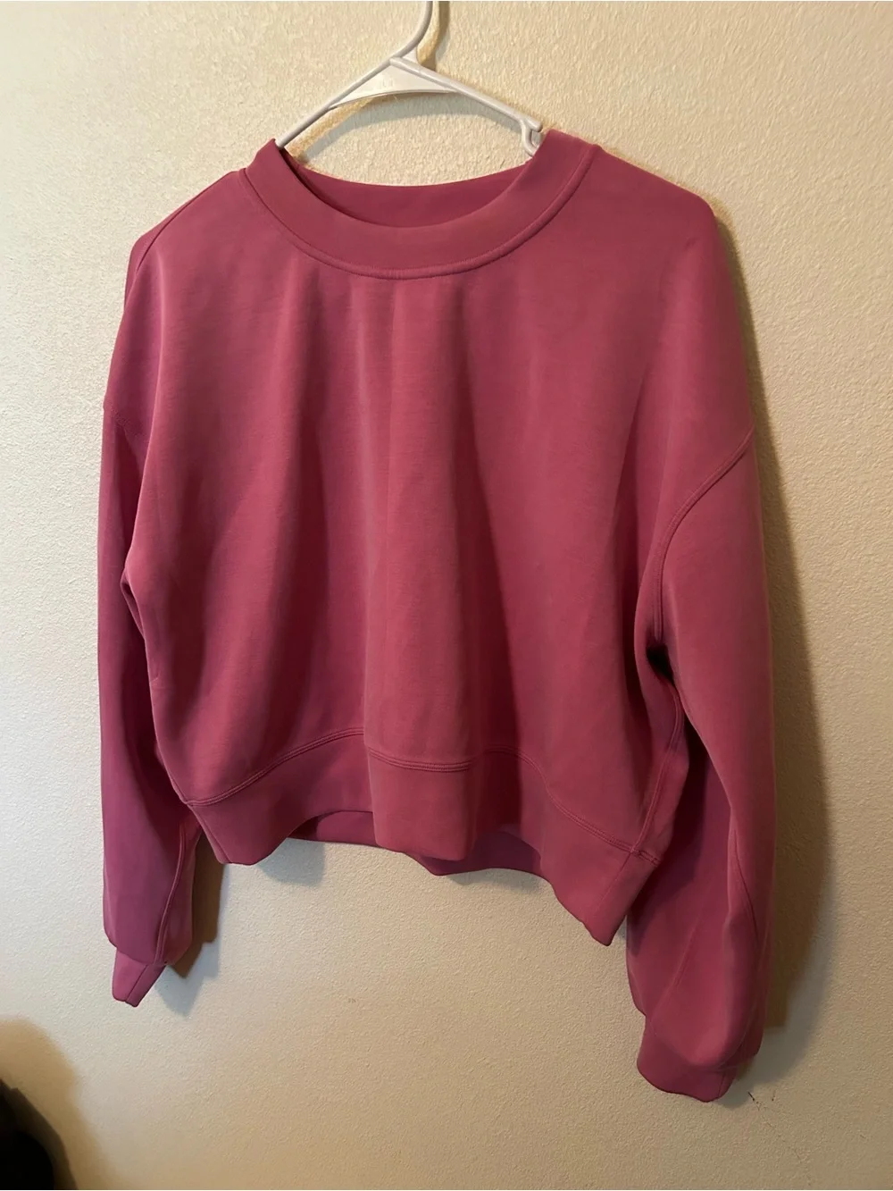 Lululemon Perfectly Oversized Cropped Crew Softstreme